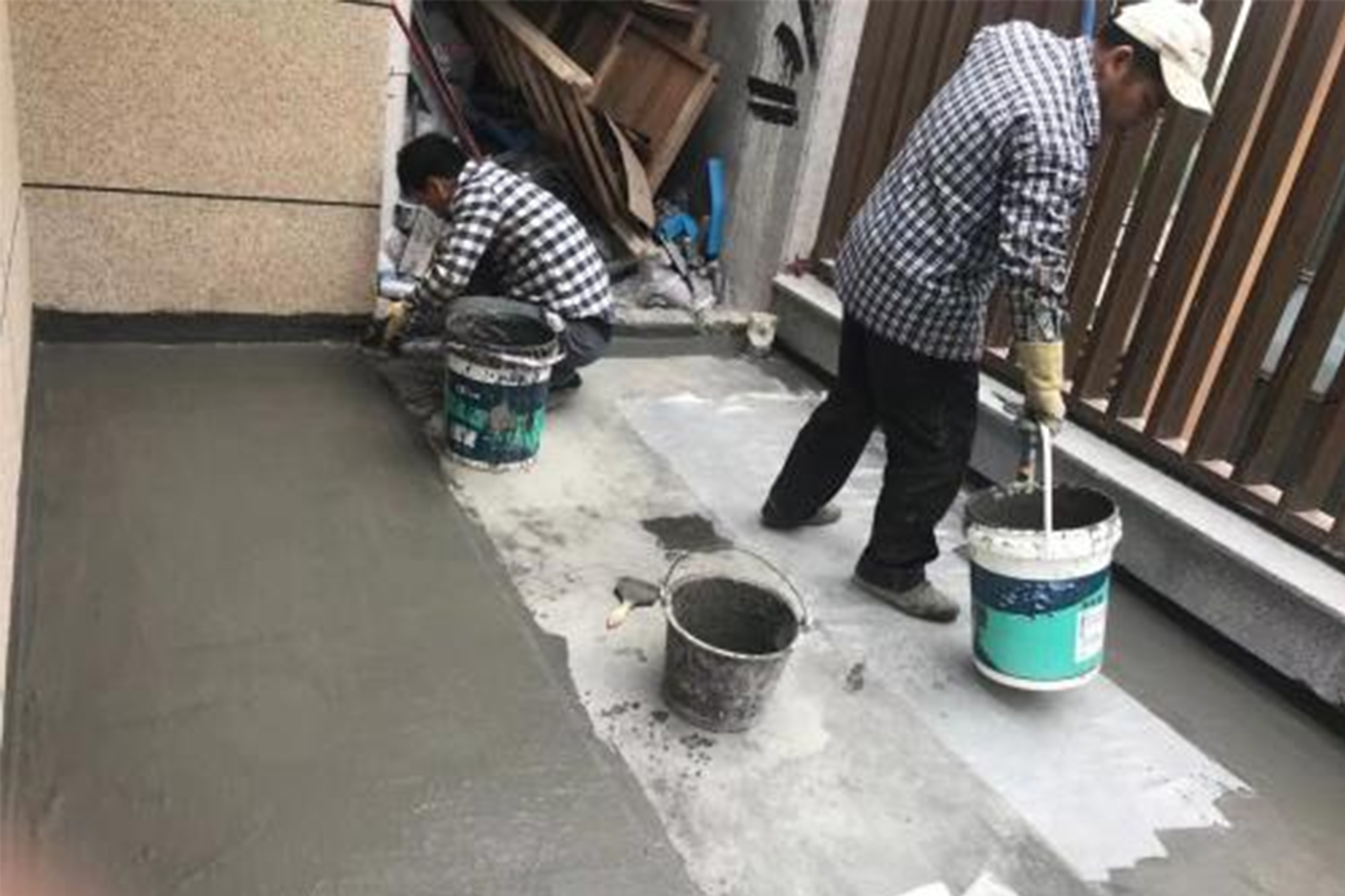 頤和山莊B2區博雅三街C21棟別墅防水工程