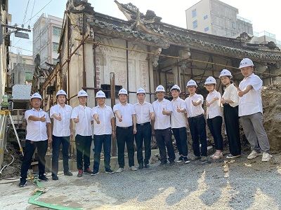 大鵬加固，助力民國古祠堂 “增高” 2.36米脫離“濕身”