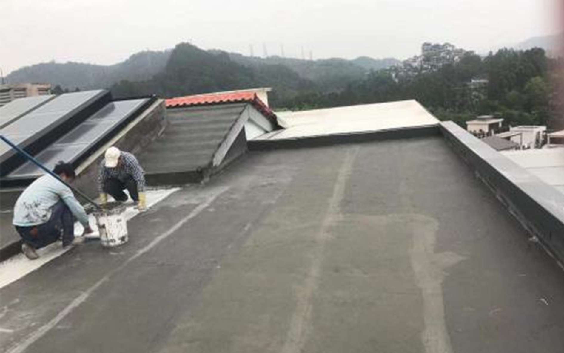 頤和山莊B2區博雅三街C21棟別墅防水工程