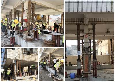 “增高”不是夢，大鵬加固承接的新科加油站頂升工程順利完成頂升