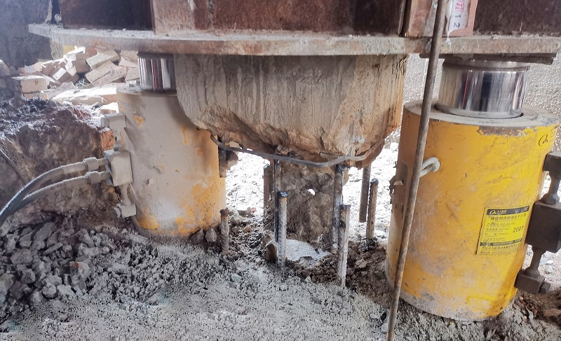 清遠市英德民房加固頂升糾偏工程