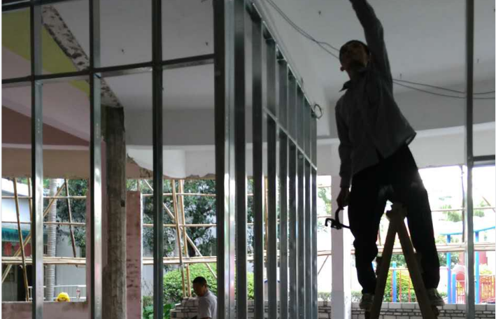 中大附屬某實驗小學天麵、外牆、衛生間防水補漏工程