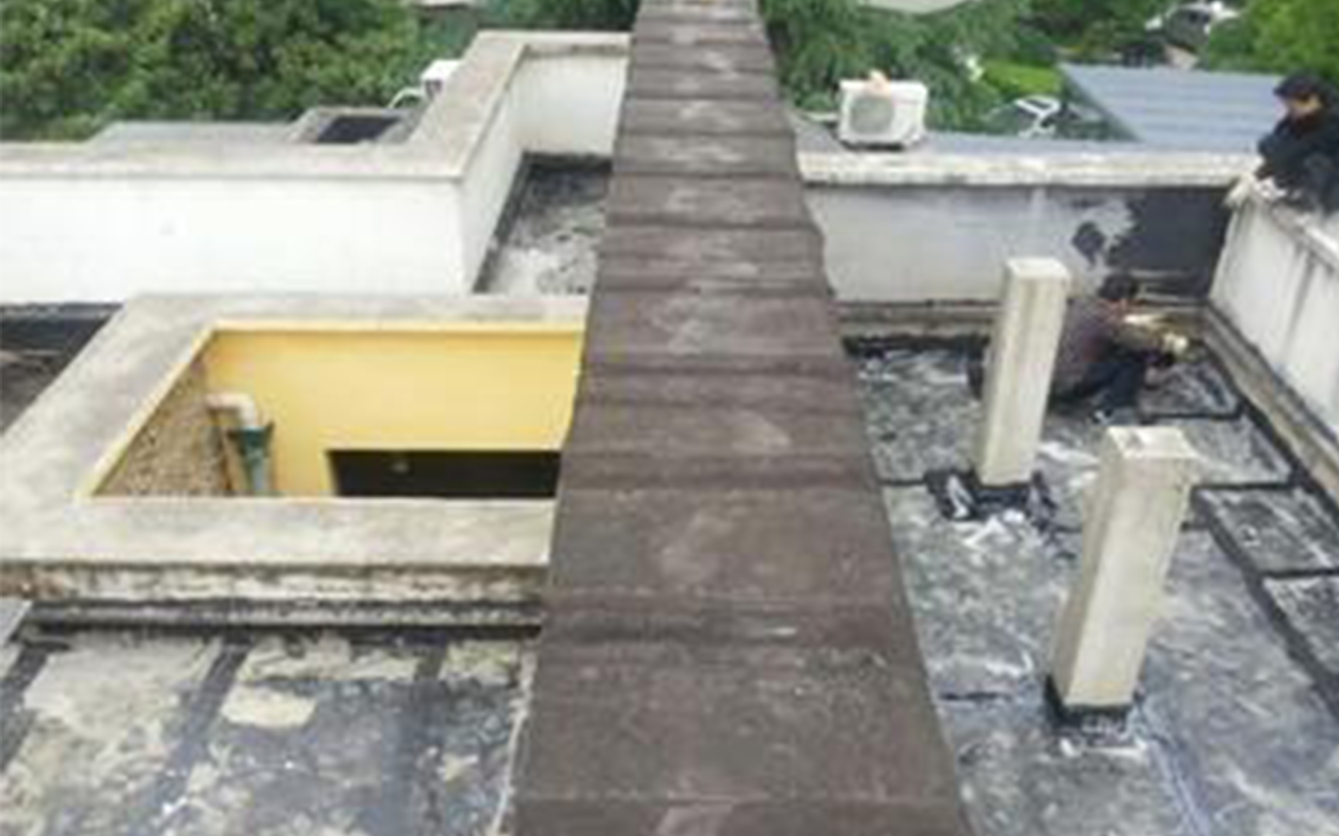 東曹公司廠房外牆及屋頂防水維修工程